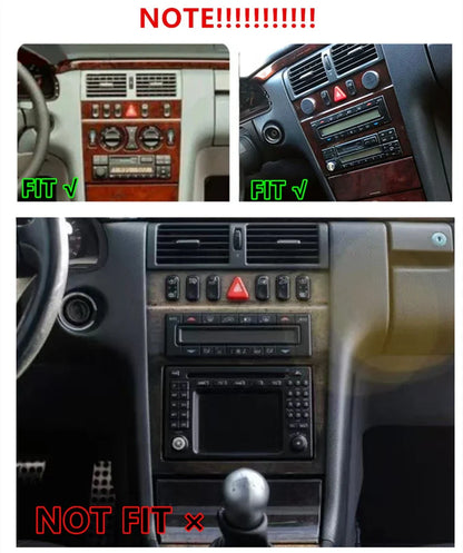 9'' GPS Navigation Head Unit for Mercedes Benz E-Class W210 (1994-2003)