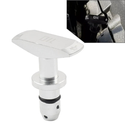 Silver Engine Oil Dipstick Handle for Ford Mustang GT V8 GT500 (1999-2011)