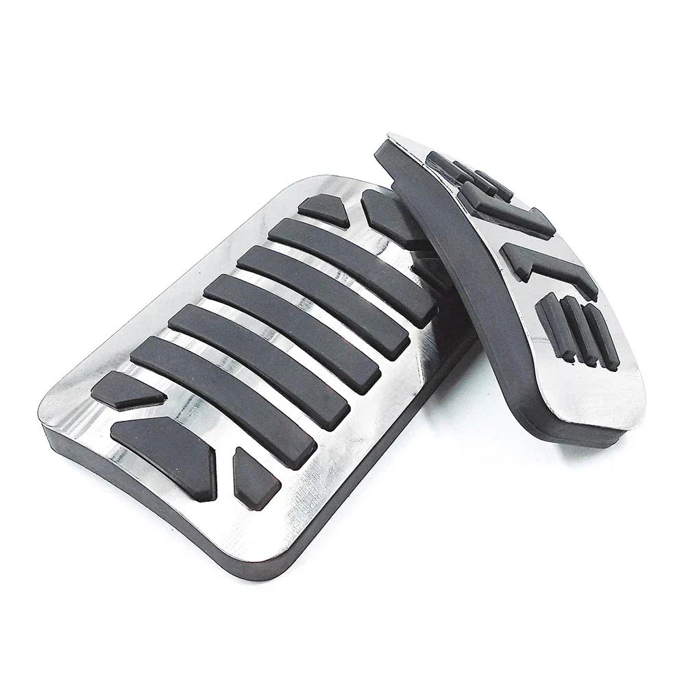 Stainless Steel Brake Gas Pedal Covers for Jaguar XE XF XJ XJL