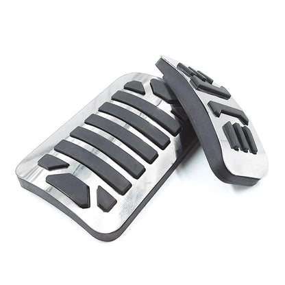 Stainless Steel Brake Gas Pedal Covers for Jaguar XE XF XJ XJL