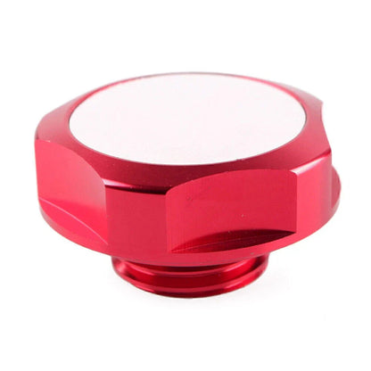 Red Engine Oil Filler Cap & Fuel Tank Cover for Nissan Models