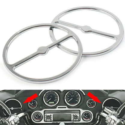 Speaker Trim Ring Covers for Harley Electra Tri Glide & Street Glide (2014-2023)