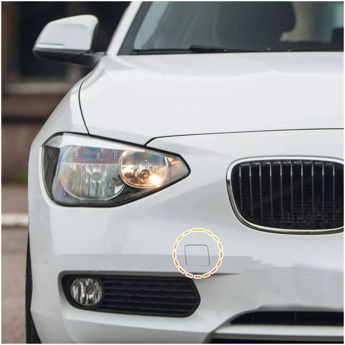 Front Bumper Tow Eye Cover for BMW 1 Series F20 F21 (2011-2019)