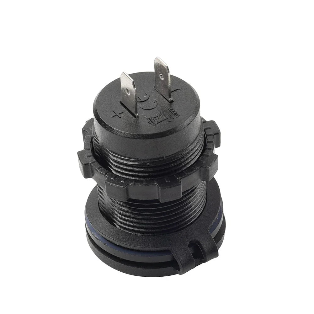 12V 24V Dual USB Fast Power Charger Socket for Car Boat