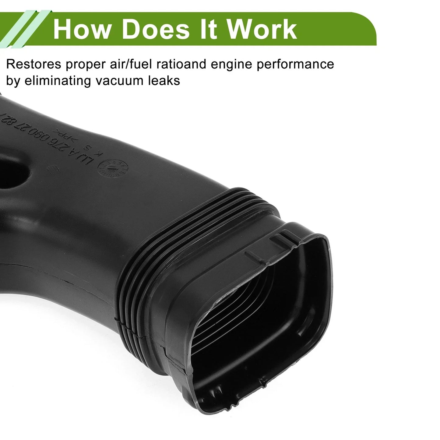 Car Engine Air Intake Hose for Mercedes-Benz (2010-2015) 1 x Piece