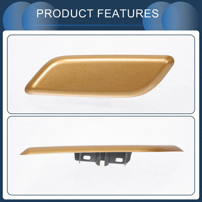 Front Left Washer Nozzle Cover for Honda Accord VIII 2011-2013 - Gold Tone