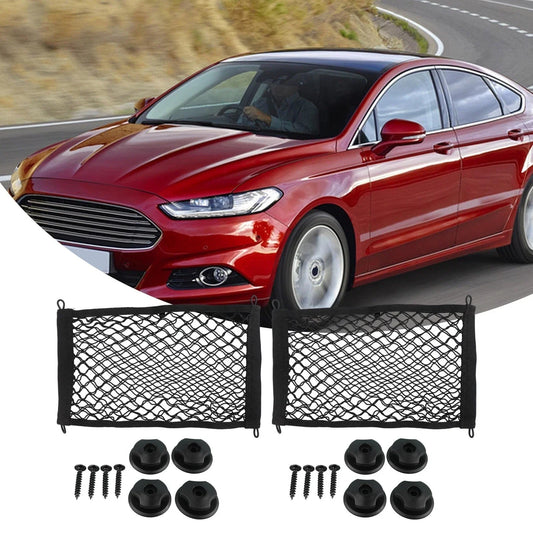 2 x Practical Car Cargo Net / Trunk Side Storage Mesh Bag for Car