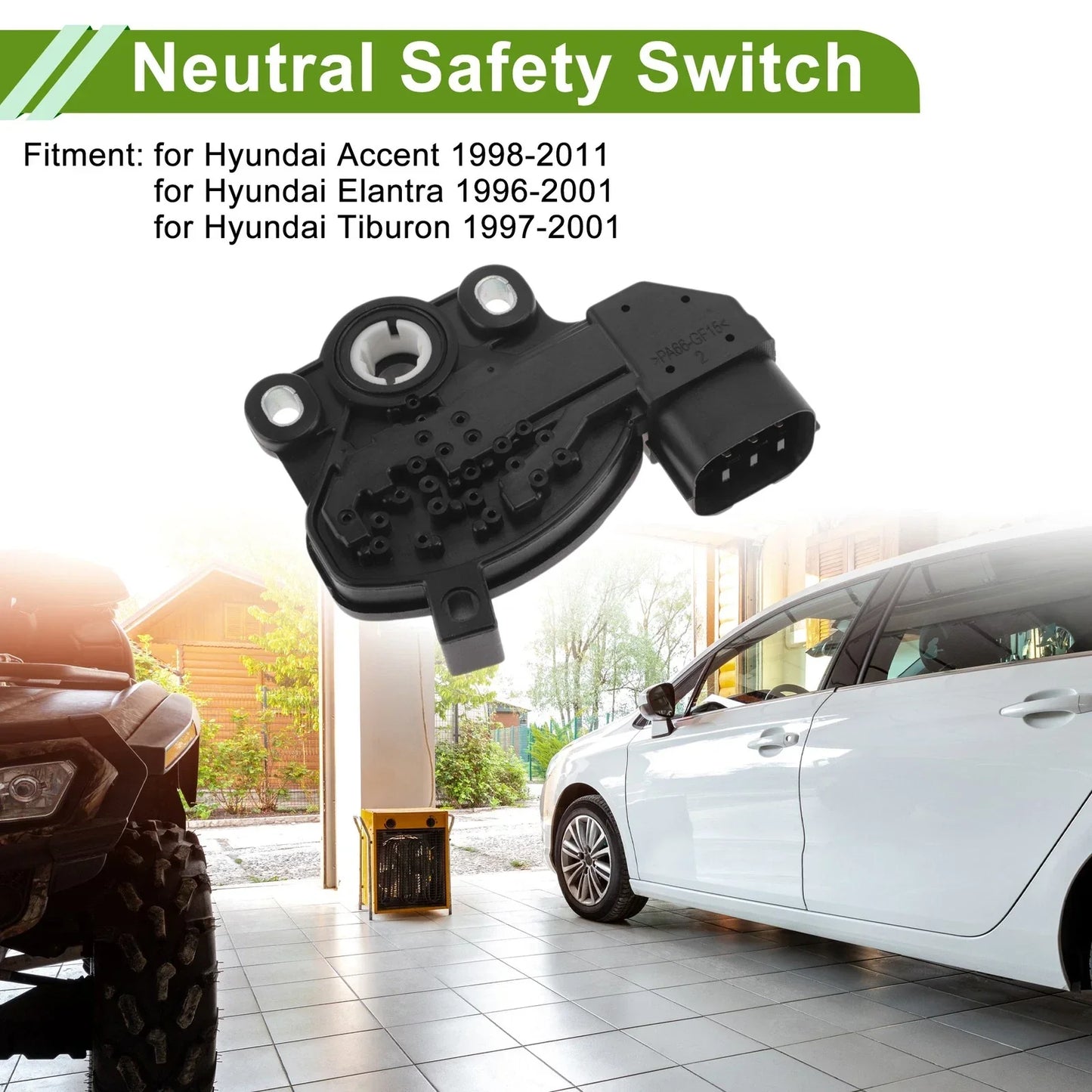 Neutral Safety Switch for Hyundai Accent (1998-2011) 1 x Piece