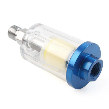 1/4" Inline Air Oil Water Filter Trap for Compressor Spray Paint Gun