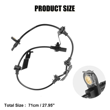2 x ABS Wheel Speed Sensors for Honda Accord (2013-2017)
