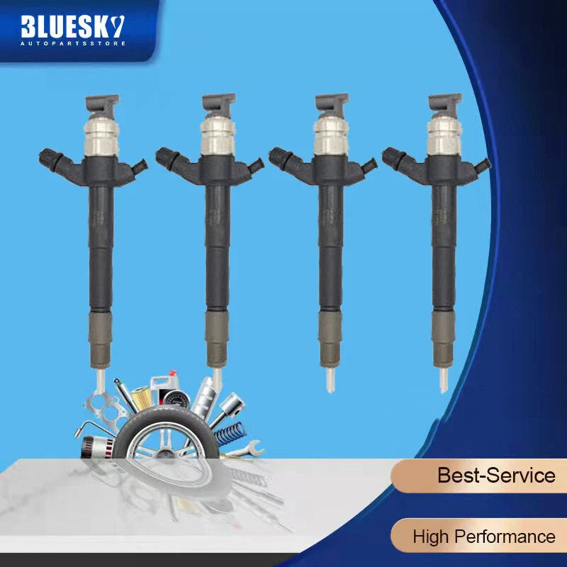 4 x NEW Injectors for Mitsubishi Pajero 3.2L 4M41 (DPF) (2000-2006)