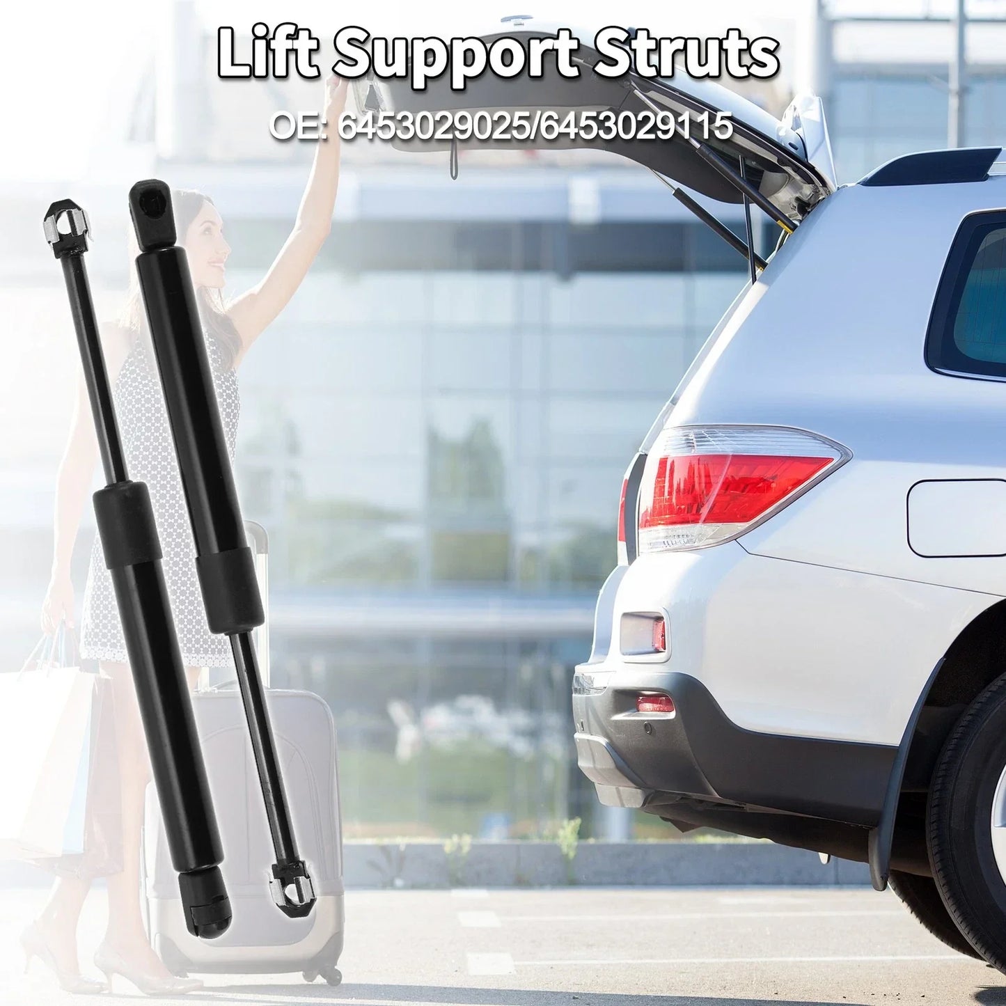 Rear Hatch Lift Supports for Lexus SC300 SC400 Soarer Coupe (1992-2000)