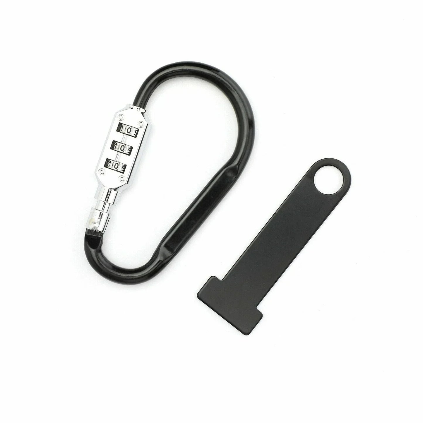 Helmet Lock Quick Release Buckle Fastener for Motorcycle Scooter Biker