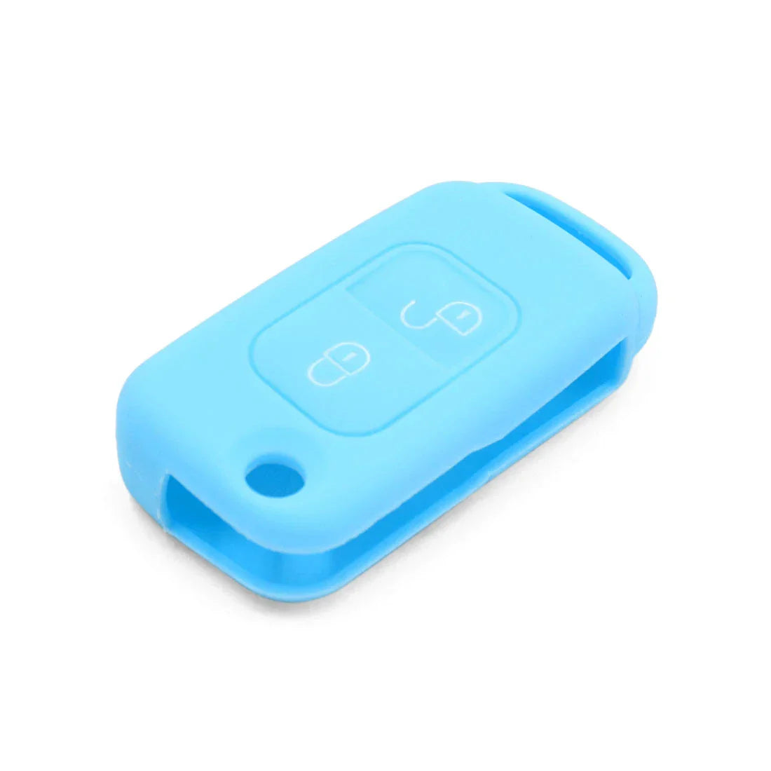 Sky Blue Silicone Key Fob Cover for Mercedes Benz Sprinter Viano (2006-2018)
