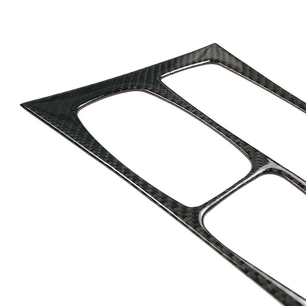 Carbon Fiber Black Gear Shift Box Trim for BMW E70 X5 E71 X6 (2008-2013)