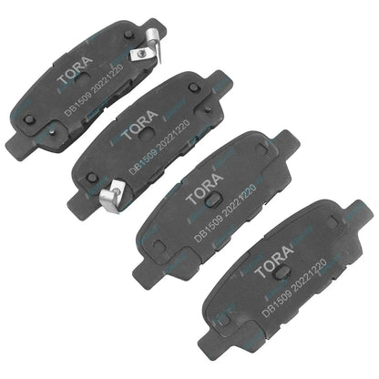 Rear Disc Brake Pads for Dualis J10 Wagon 2007~2016 ST Ti 2 4x4 Left+Right Set