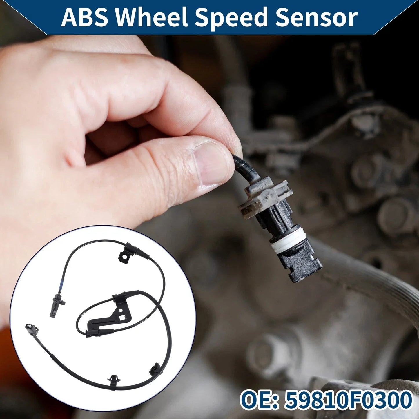 ABS Wheel Speed Sensor for Hyundai Elantra (2017-2020)