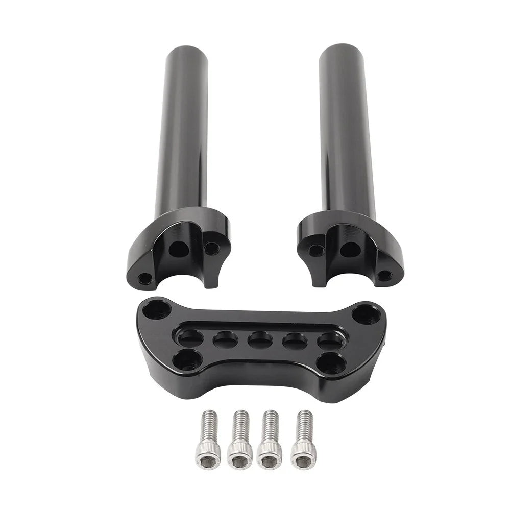 5-Hole 8.5" Handlebar Riser Top Clamp for Harley Fat Boy Low Rider