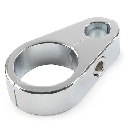 1" Brake Clutch Cable Clamp for Harley-Davidson Motorcycle Chrome