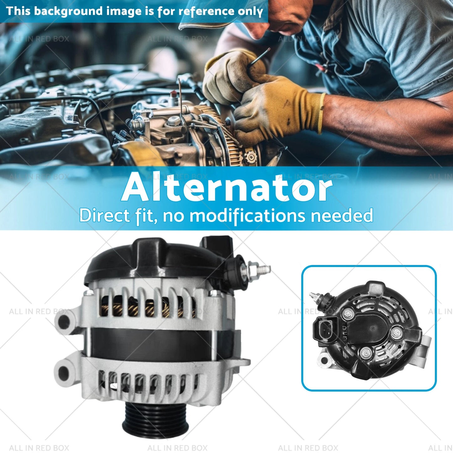 150A Alternator for Land Rover Range Rover Jaguar XJ XF (2002-2012)