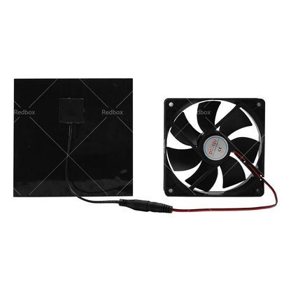20W Solar Panel Fan for Greenhouse Pet Dog Chicken House