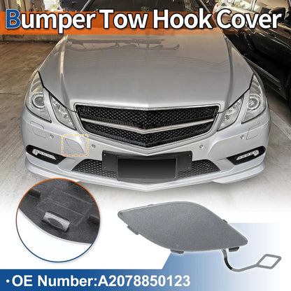 Front Car Bumper Tow Hook Cover for Mercedes-Benz A2078850123 (2012-2018)