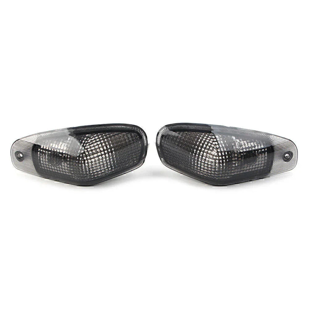 Front Smoke Turn Signal Light Lens for KAWASAKI ZZR600 ZX600E ZZR400 (1994-2004)