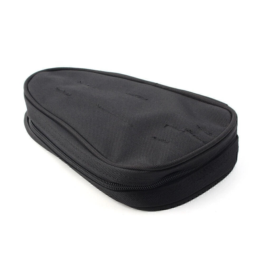 Waterproof Oval Nylon Tour Tool Bag Pouch for Harley Road King Saddlebag