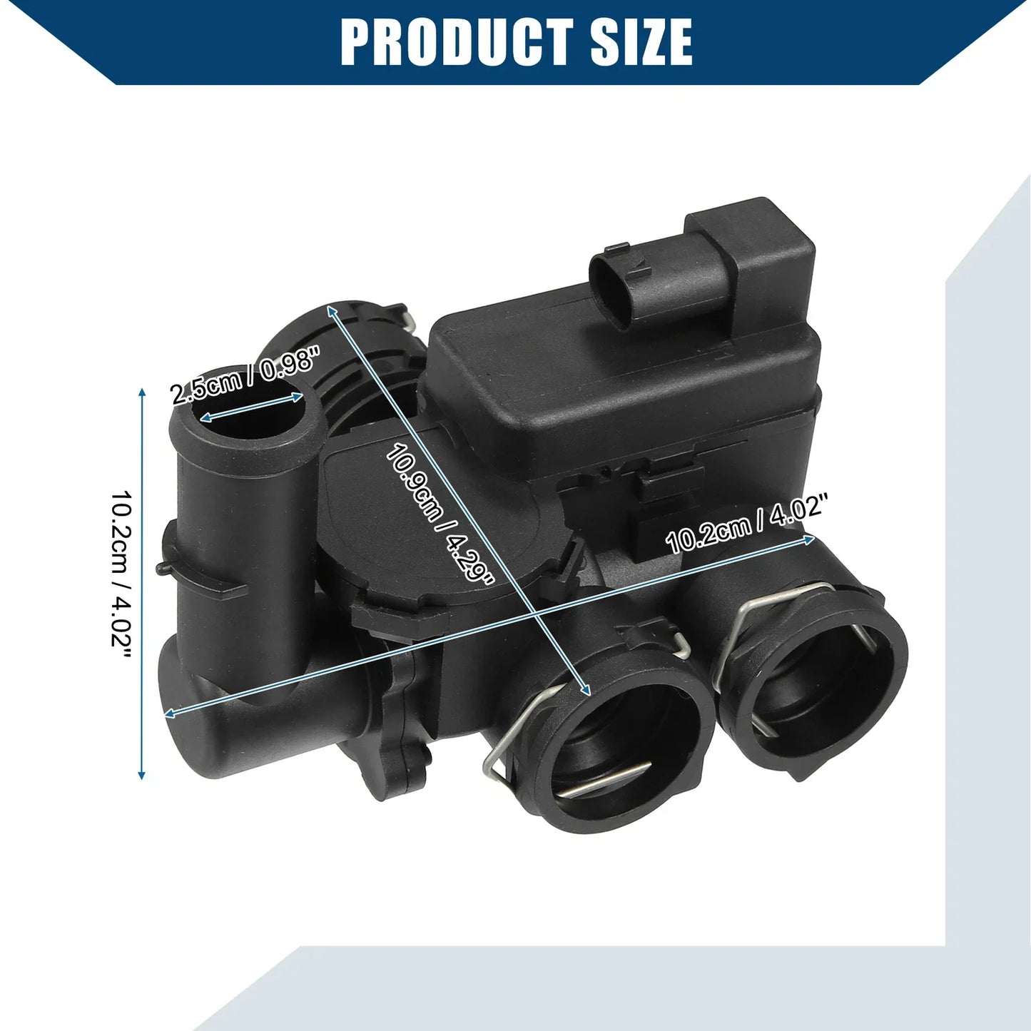 HVAC Heater Control Valve for Mercedes-Benz E 320 3.2L (1994-2005)