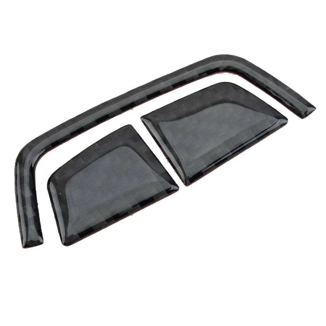Carbon Fiber Console Armrest Button Cover for BMW 6 Series E63 E64 (2004-2010)