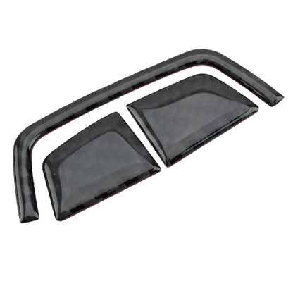 Carbon Fiber Console Armrest Button Cover for BMW 6 Series E63 E64 (2004-2010)