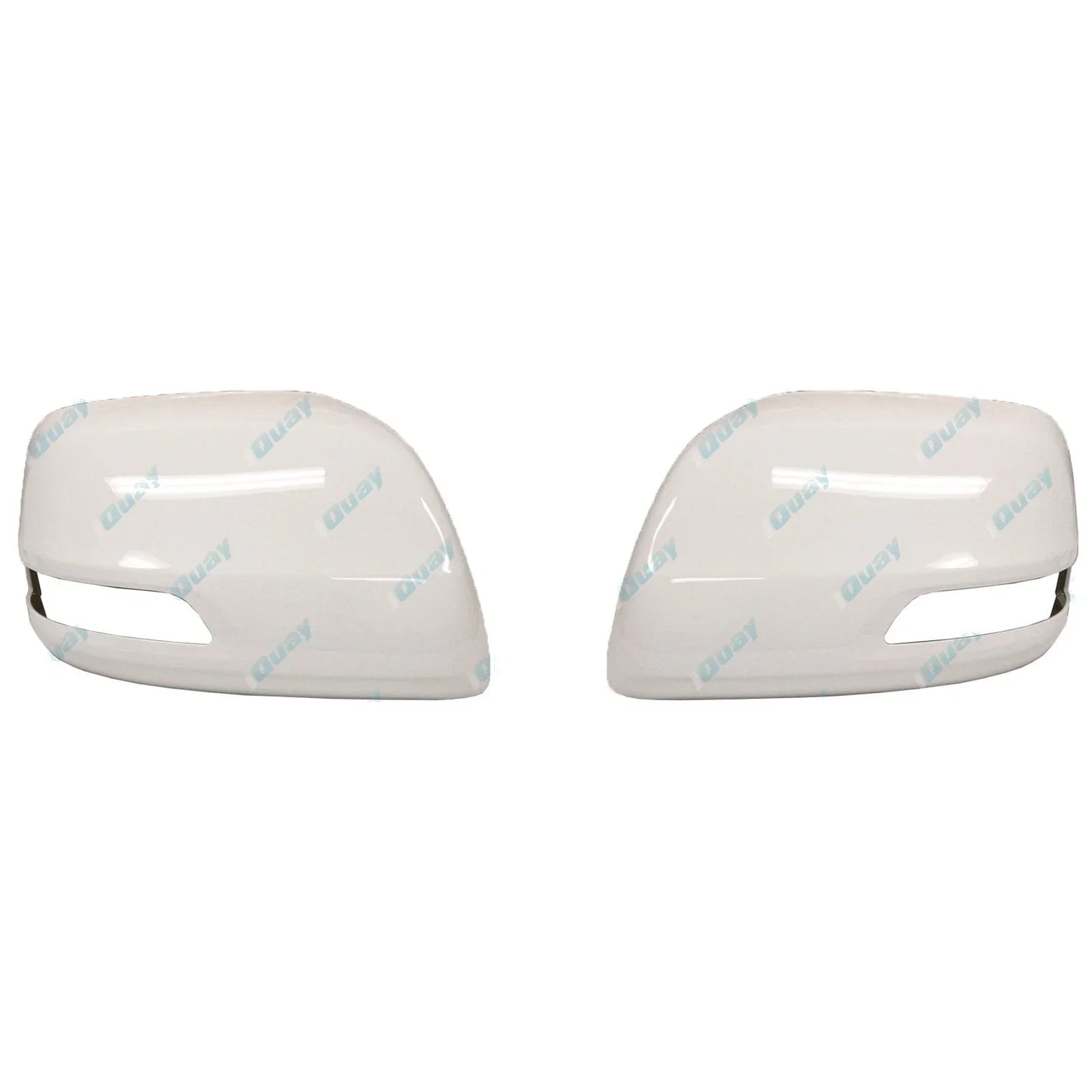 Genuine White Mirror Covers 2 x for Toyota Landcruiser 200 Series (2012-on)
