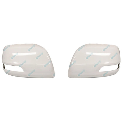 Genuine White Mirror Covers 2 x for Toyota Landcruiser 200 Series (2012-on)