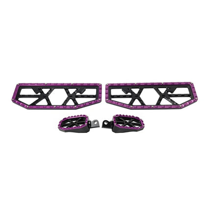 Driver Passenger Floorboard Foot Pegs for Harley Electra Road Glide (2014-2023)