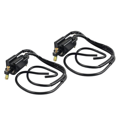 Ignition Coils Set with Wire for Honda CB550SC CB650 CB700SC CB1000F CB1100F (1979-1983)