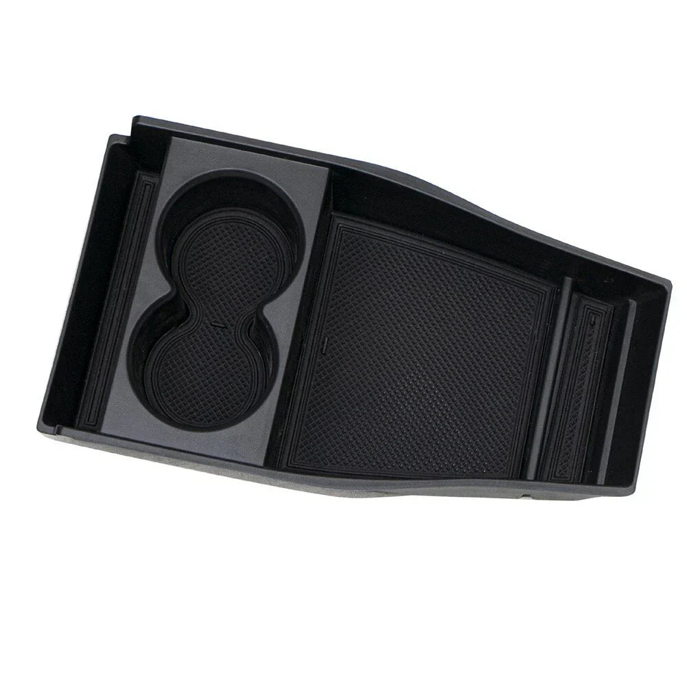 Center Console Storage Box ABS Heat-Resistant PVC Insert Pad