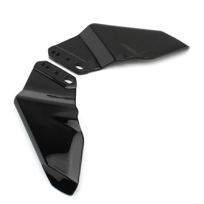 Black Winglet Aerodynamic ABS Spoiler Kit for Kawasaki Honda BMW