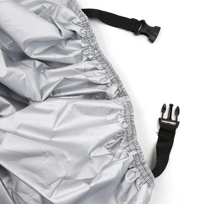 Motorcycle Cover 180T Black/Silver for Honda Goldwing 1100 1200 1500 1800