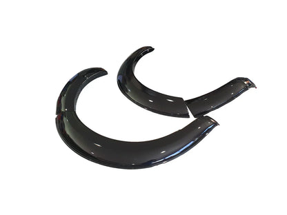 Front Gloss Black Fender Flares for Nissan Navara (2021-2022)