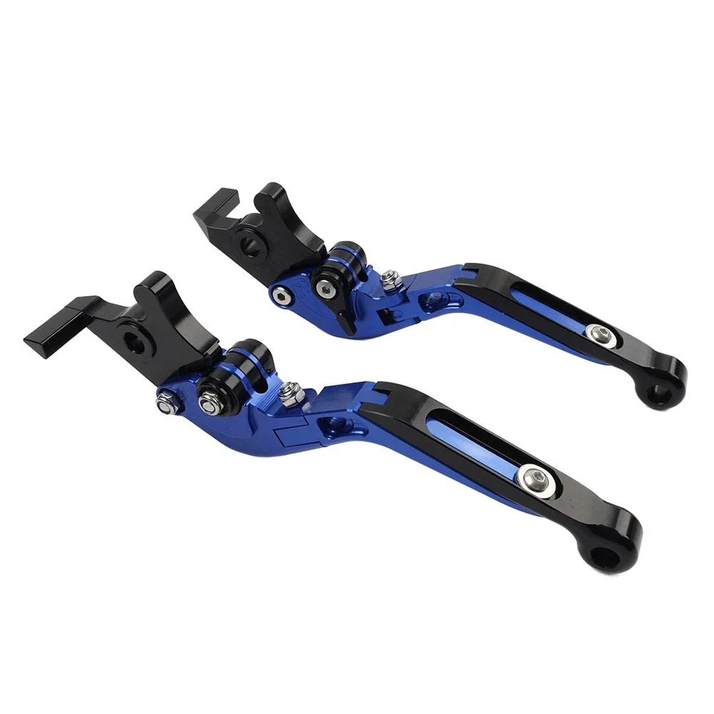 CNC Folding Extendable Brake Clutch Levers for Kawasaki ZX636R ZX6RR (2005-2006)