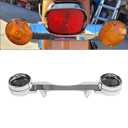 8.25" Rear Turn Signal Light Bar Lens for Harley FLST FLHTC FLSTN