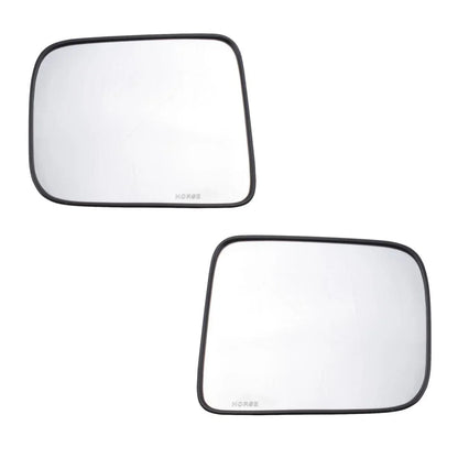 Side Mirror Glass Lens Pair Fits Nissan Navara Frontier D22 Pickup 1998-06 D06