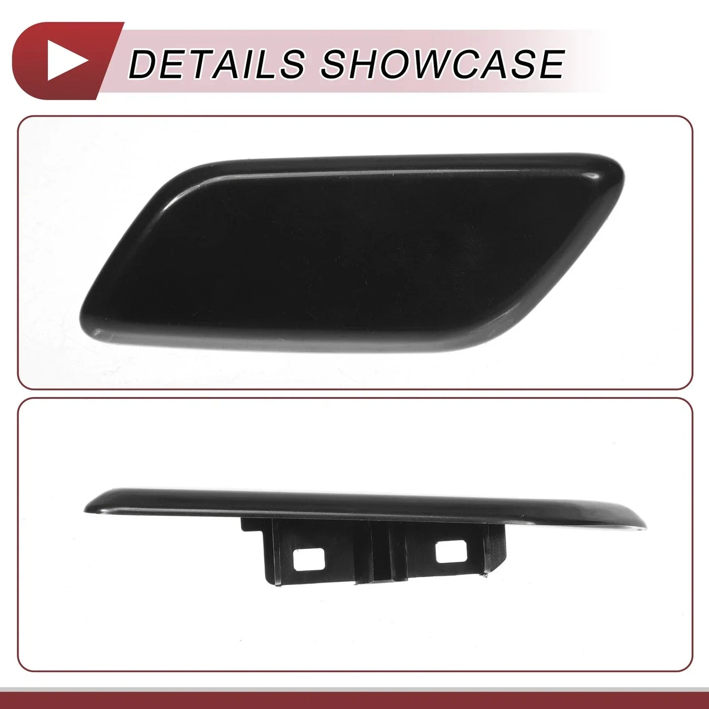 Front Left Washer Nozzle Cover for Lexus LX570 (2013-2015) Unpainted 1 x Cap
