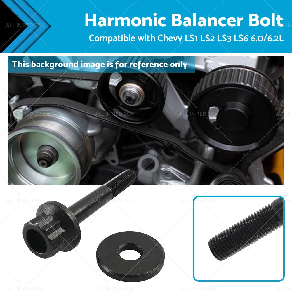 Harmonic Balancer Bolt for Chevy LS1 LS2 LS3 LS6 (2000-2015)