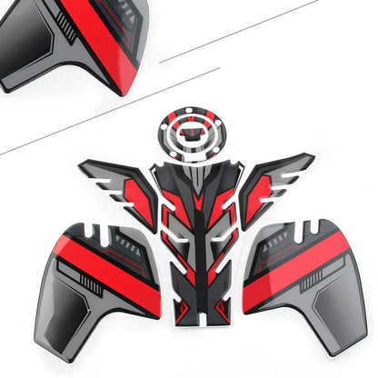 3D Gas Tank Pad Decal Sticker Red for Yamaha MT-09 SP Tracer (2018-2020)