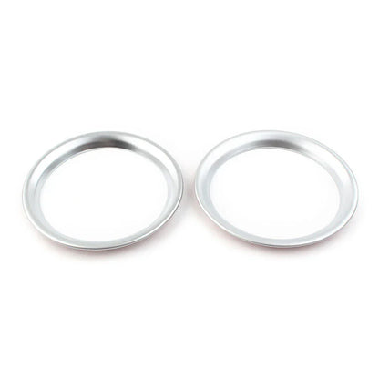 ABS Chrome Front Console Cup Holder Trims for Toyota Sienta (2016-2018)