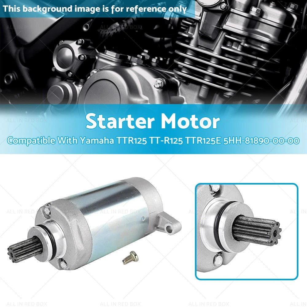 Starter Motor Assembly for Yamaha TTR125 TTR125E XT125R