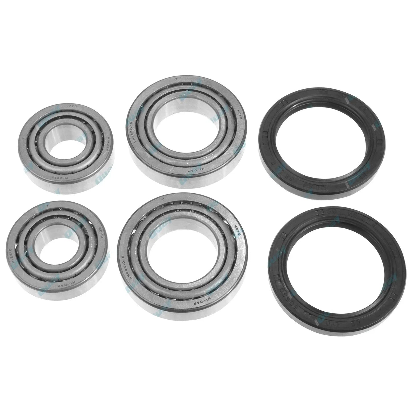2x Front Koyo Wheel Bearing + Seal Kits for Hilux 2wd RWD Ute RN LN YN RZN 76~05