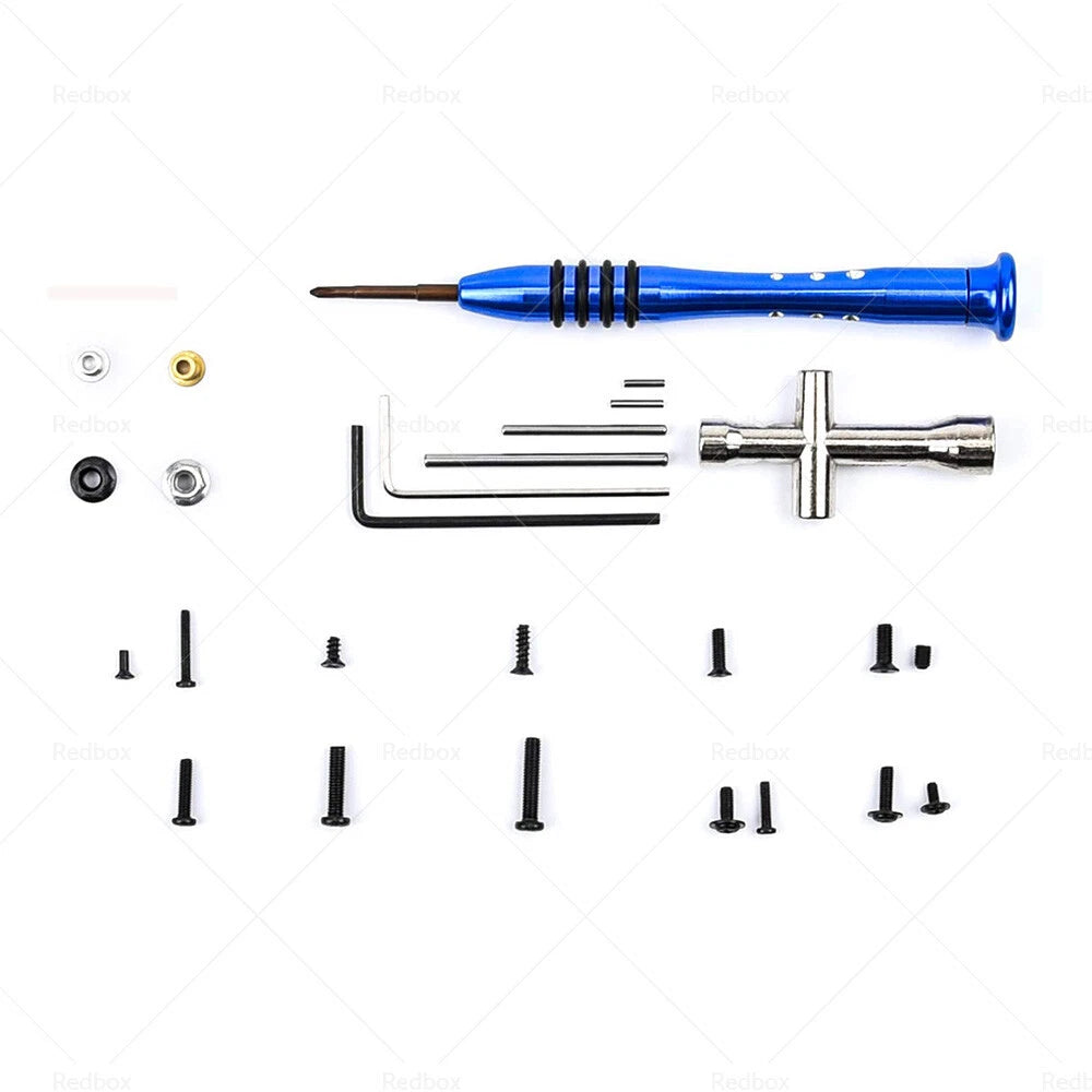RC Car Repair Tool Wrench Screws Nuts Set for Wltoys 1/14 144001 (N/A)