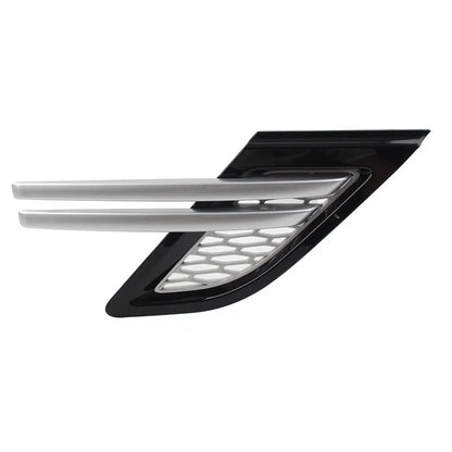 Silver Front Fender Air Vents Grill for Land Rover Range Rover Sport (14-17)
